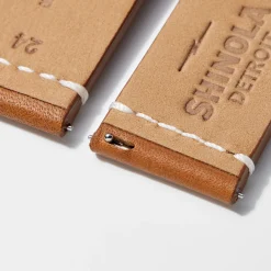 Outlet Shinola 24mm Tan Leather Watch Strap