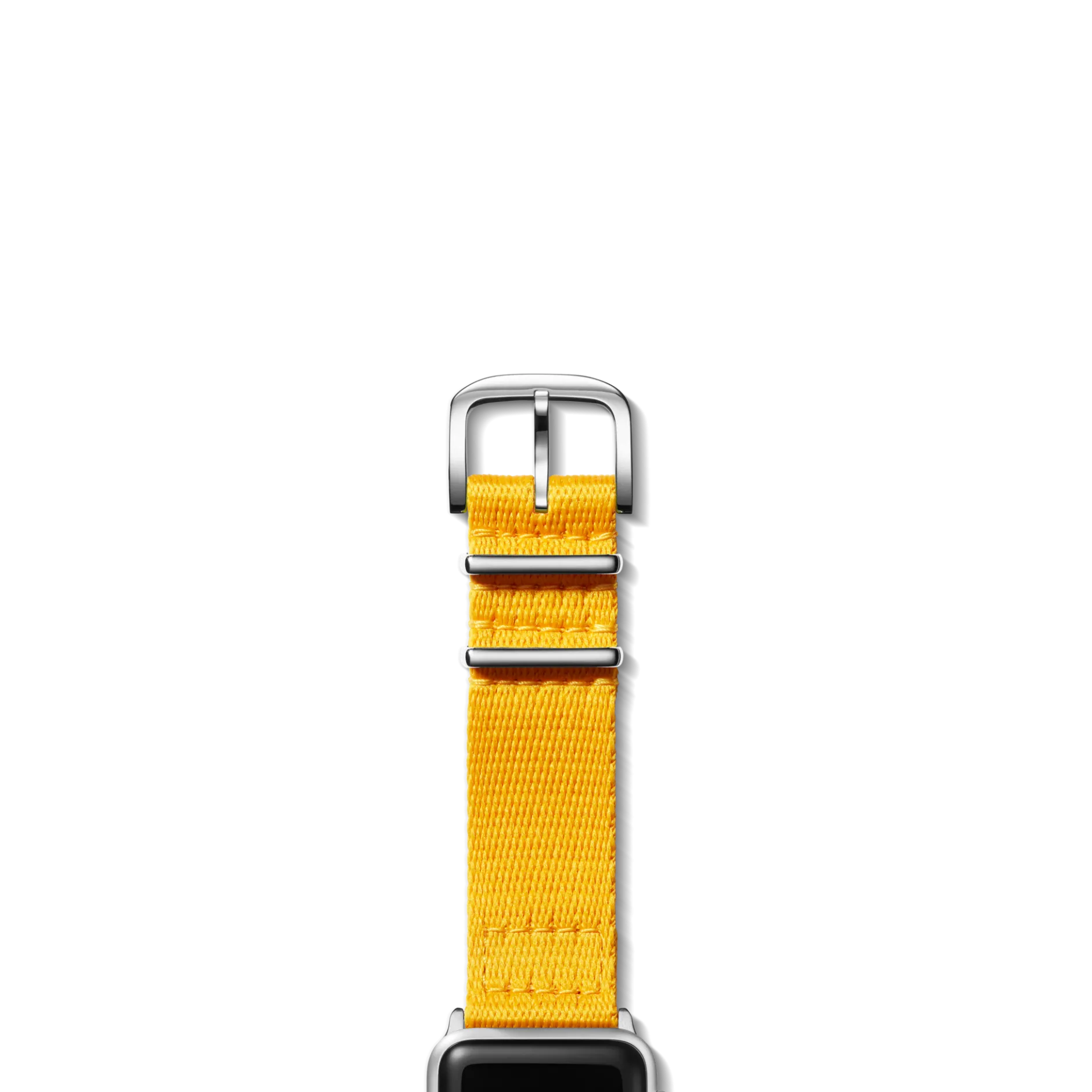 Best Shinola 20mm Yellow Split Nylon Apple Watch Strap