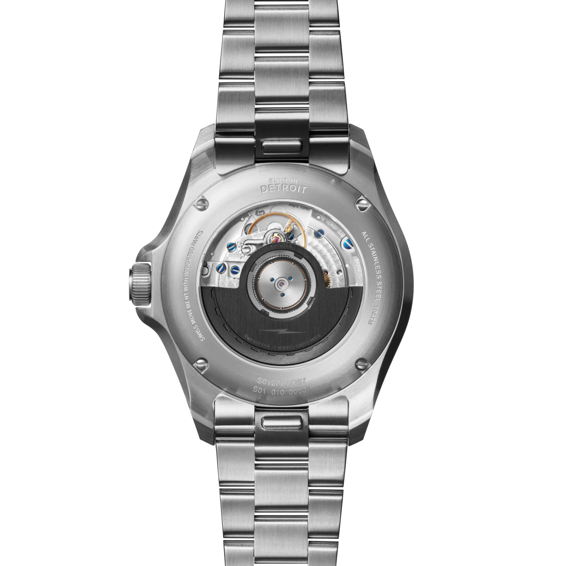 Outlet Shinola Monster GMT Automatic Watch Navy
