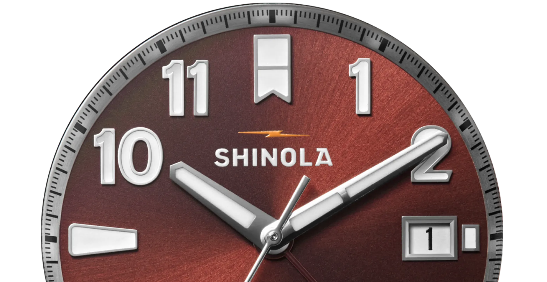 New Shinola Monster GMT Automatic Watch Whiskey