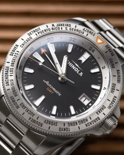 Outlet Shinola Monster Worldtimer GMT Watch