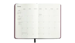 Discount Shinola 2026 12 Month Runwell Planner Merlot