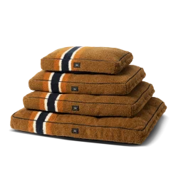 Online Shinola Napper Pillow Dog Bed Tan Stripe