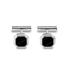 Best Shinola Octagonal Onyx Inlay Cufflinks