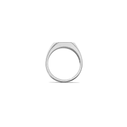 Shinola Octagonal Signet Ring Sterling Silver