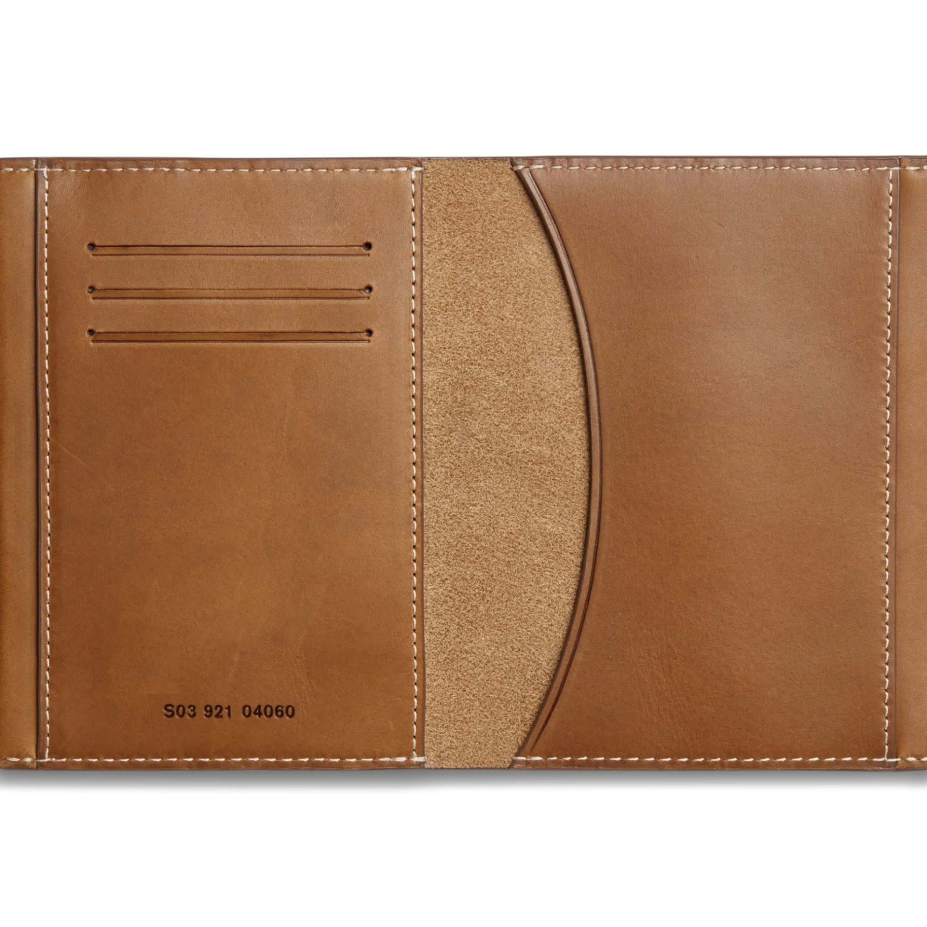 Shinola Passport Holder Tan
