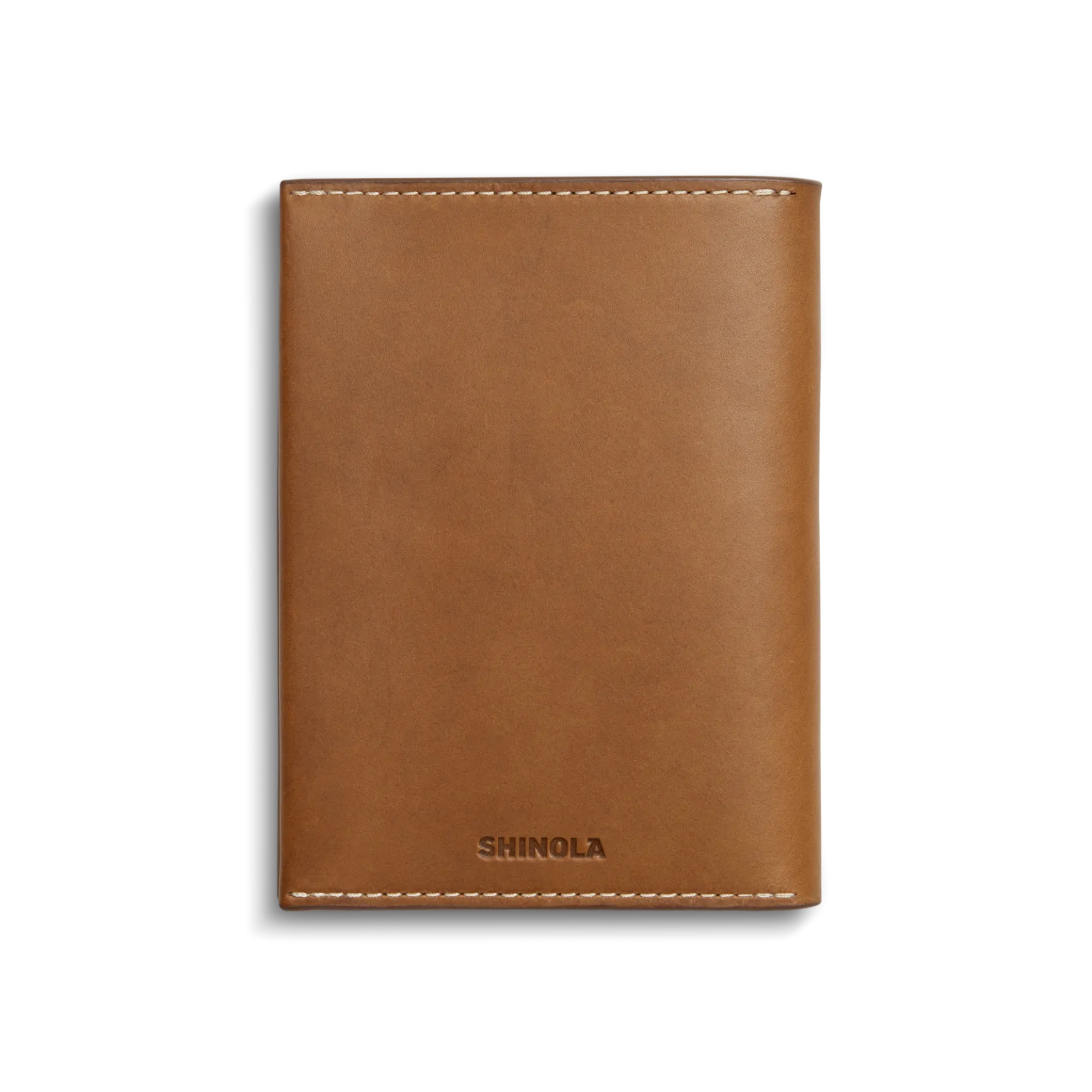 Shinola Passport Holder Tan
