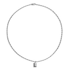 Sale Shinola Petite Rectangular Tag Necklace