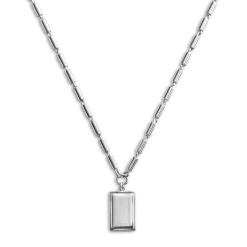 Sale Shinola Petite Rectangular Tag Necklace