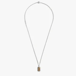 New Shinola Petoskey Tag Necklace