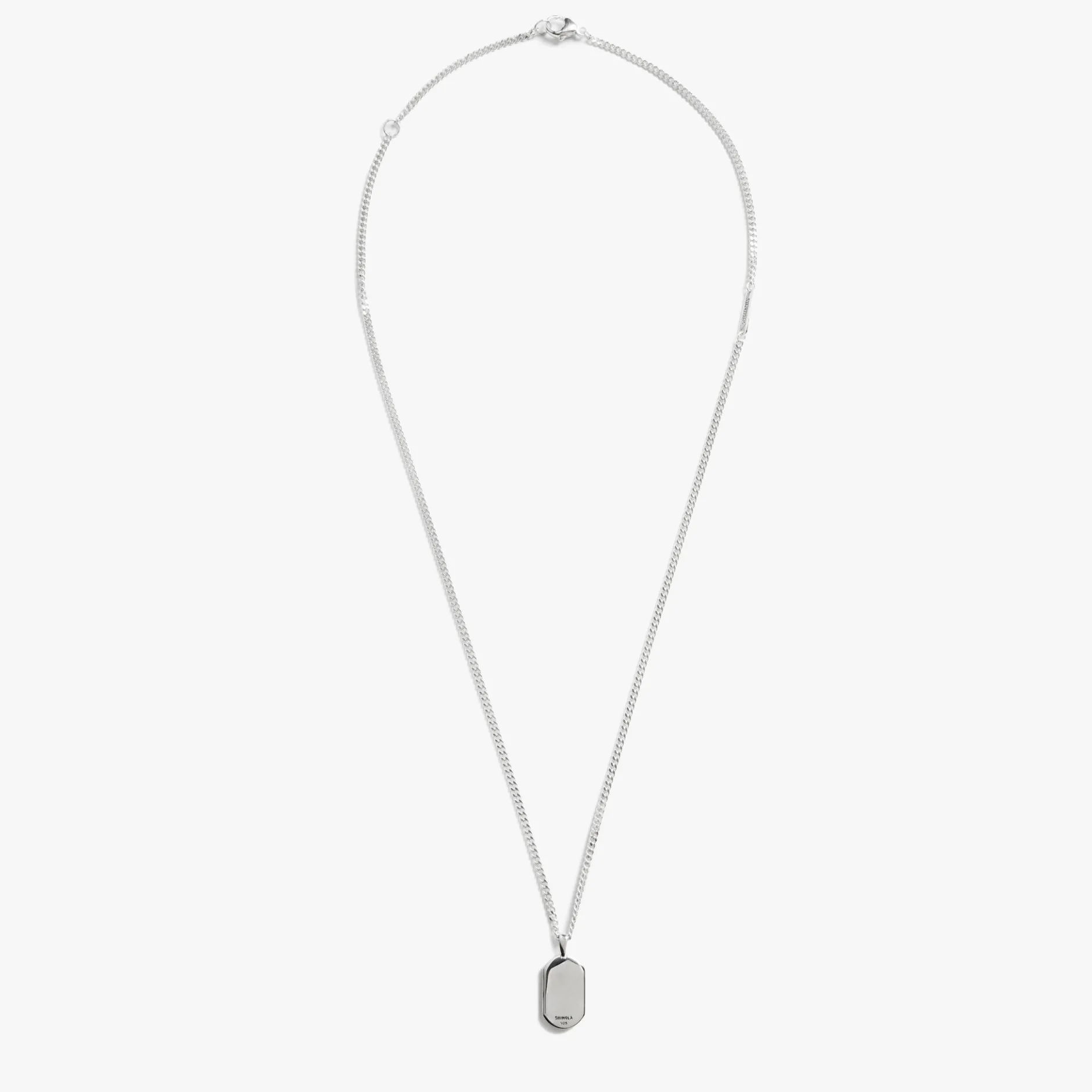New Shinola Petoskey Tag Necklace