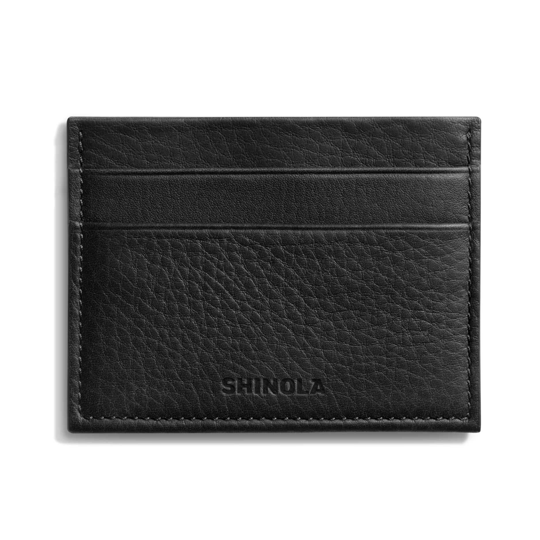 New Shinola 5 Pocket Card Holder Black