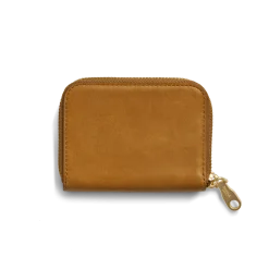 Outlet Shinola Pocket Small Zip Around Wallet Tan