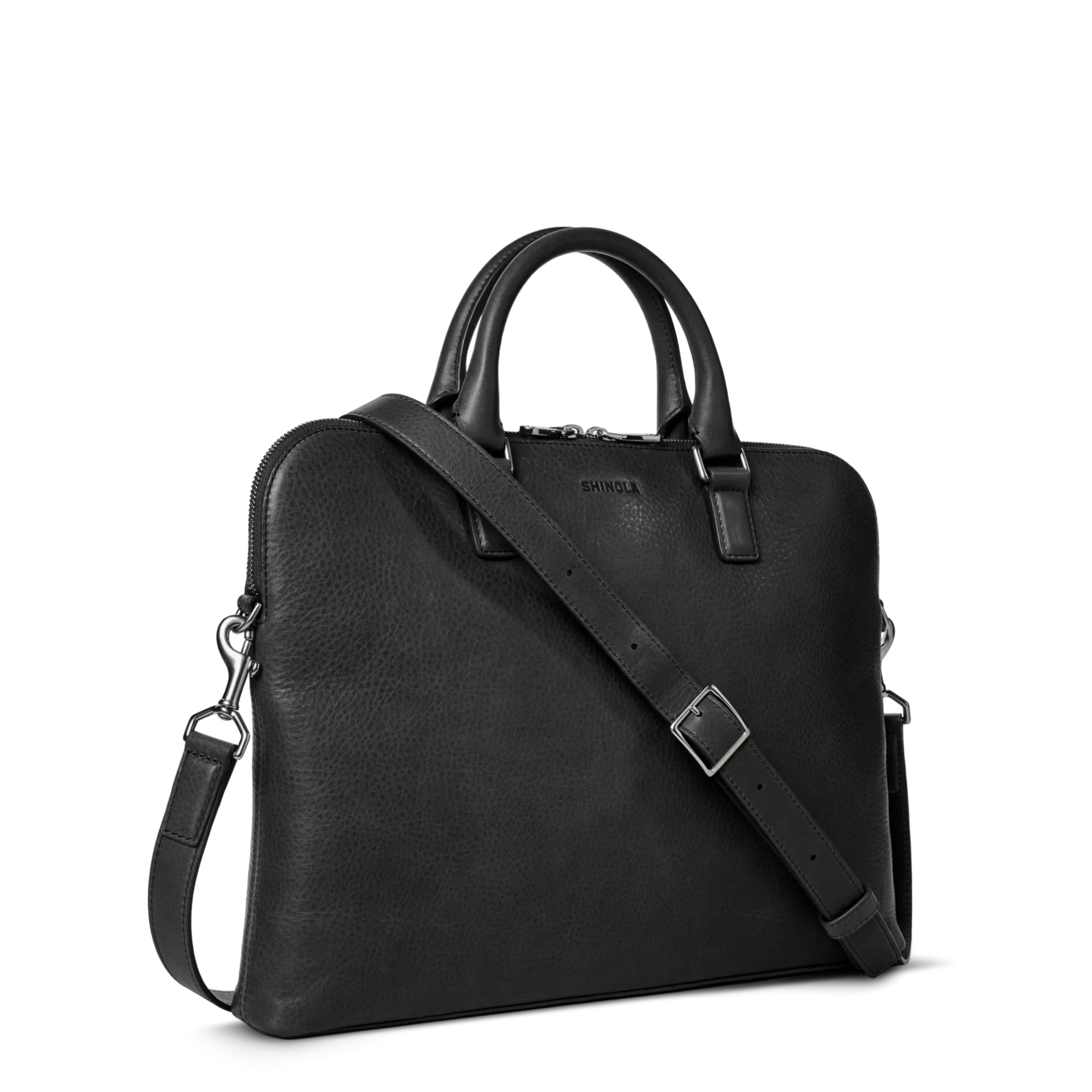 Hot Shinola Portfolio Briefcase Black