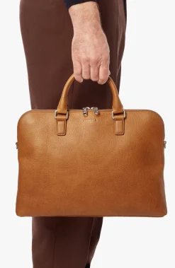 Shinola Portfolio Briefcase Tan