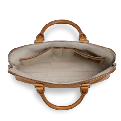 Shinola Portfolio Briefcase Tan