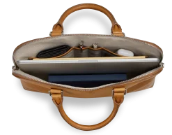 Shinola Portfolio Briefcase Tan
