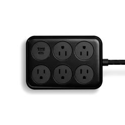 New Shinola 5 Port Power Supply Black