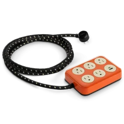 Best Shinola 5 Port Power Supply Tangerine