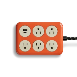 Best Shinola 5 Port Power Supply Tangerine