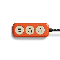 Clearance Shinola 2 Port Power Supply Tangerine
