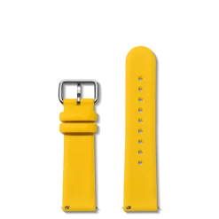 New Shinola QR Strap: 22/20 Silicone, Sleek Loop, PoSS