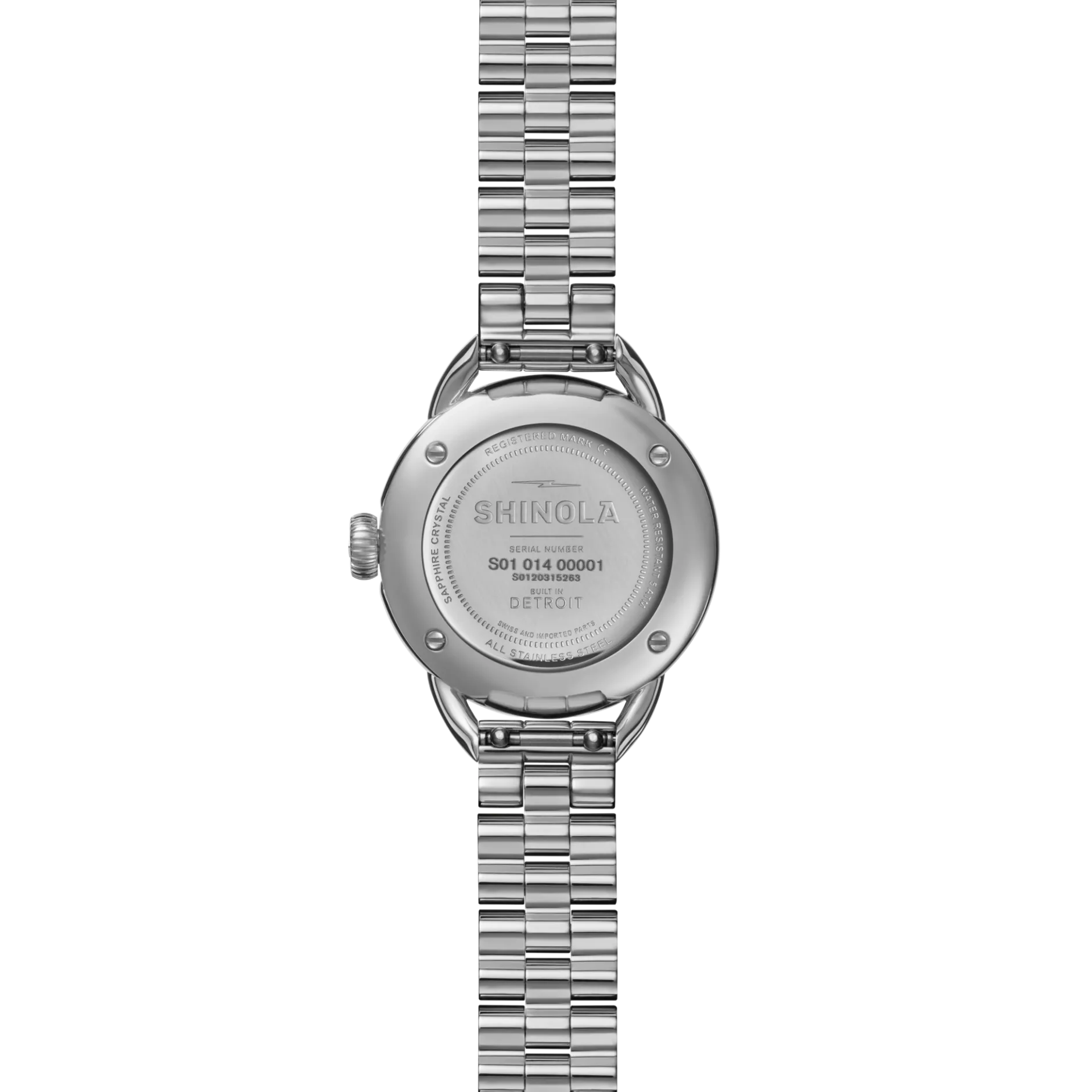 Clearance Shinola Runabout Watch Mother of Pearl/Diamond