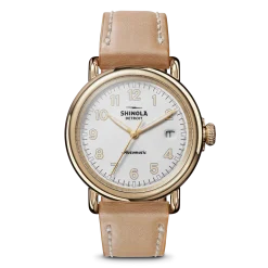 Sale Shinola Runwell Automatic Watch White