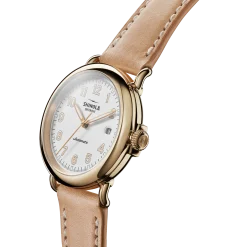 Sale Shinola Runwell Automatic Watch White