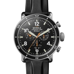 Hot Shinola Runwell Black Blizzard Watch