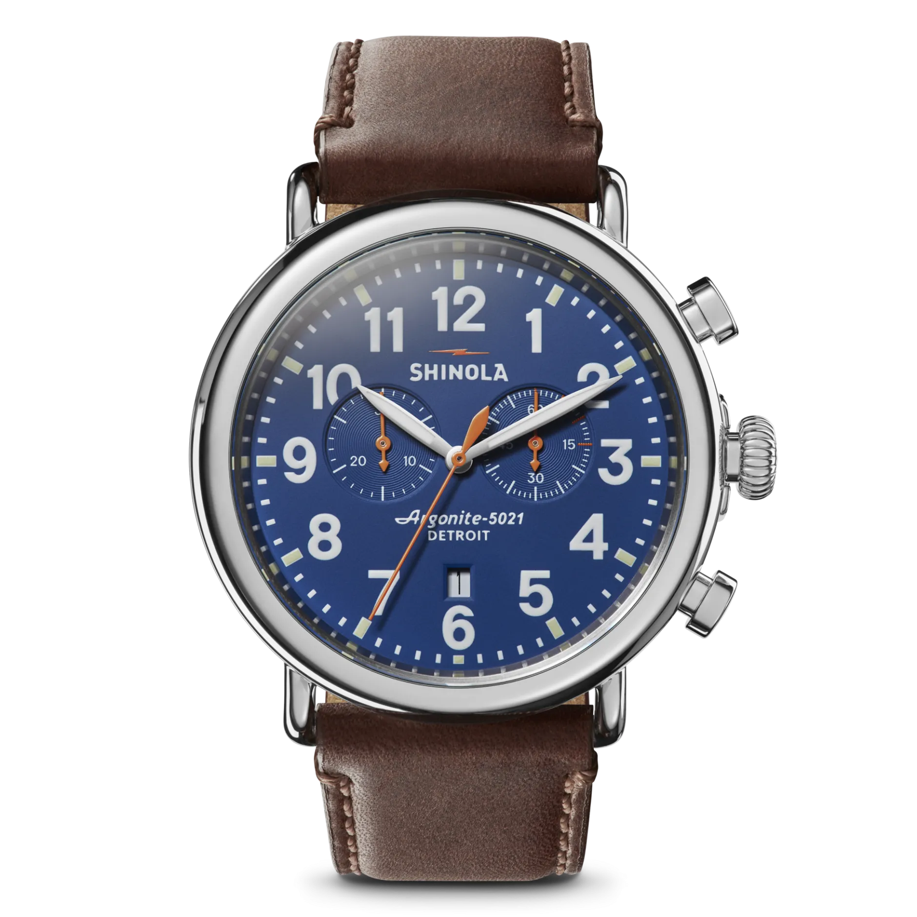 Hot Shinola Runwell Chronograph Watch Blue