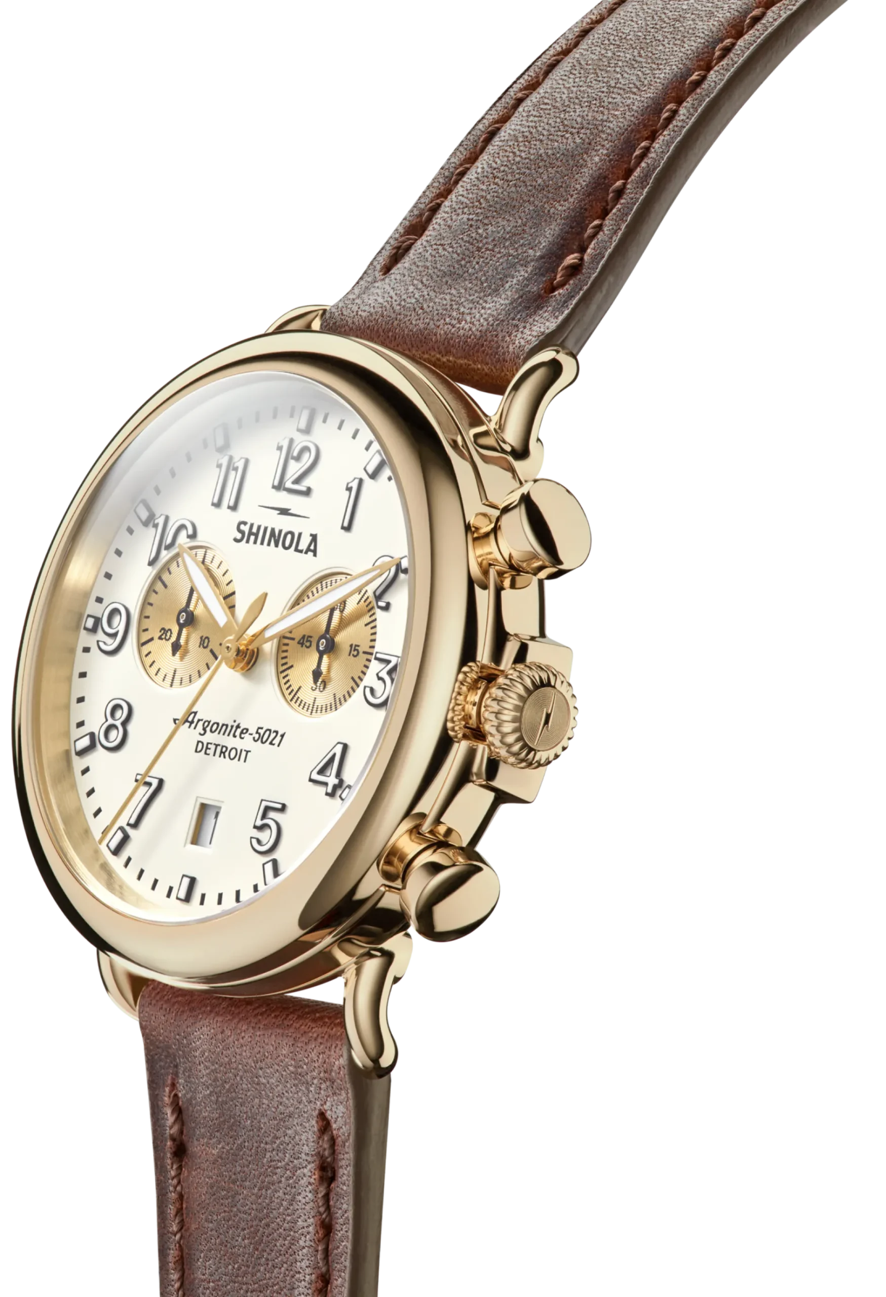 Sale Shinola Runwell Chronograph Watch Ivory