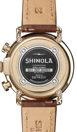 Sale Shinola Runwell Chronograph Watch Ivory