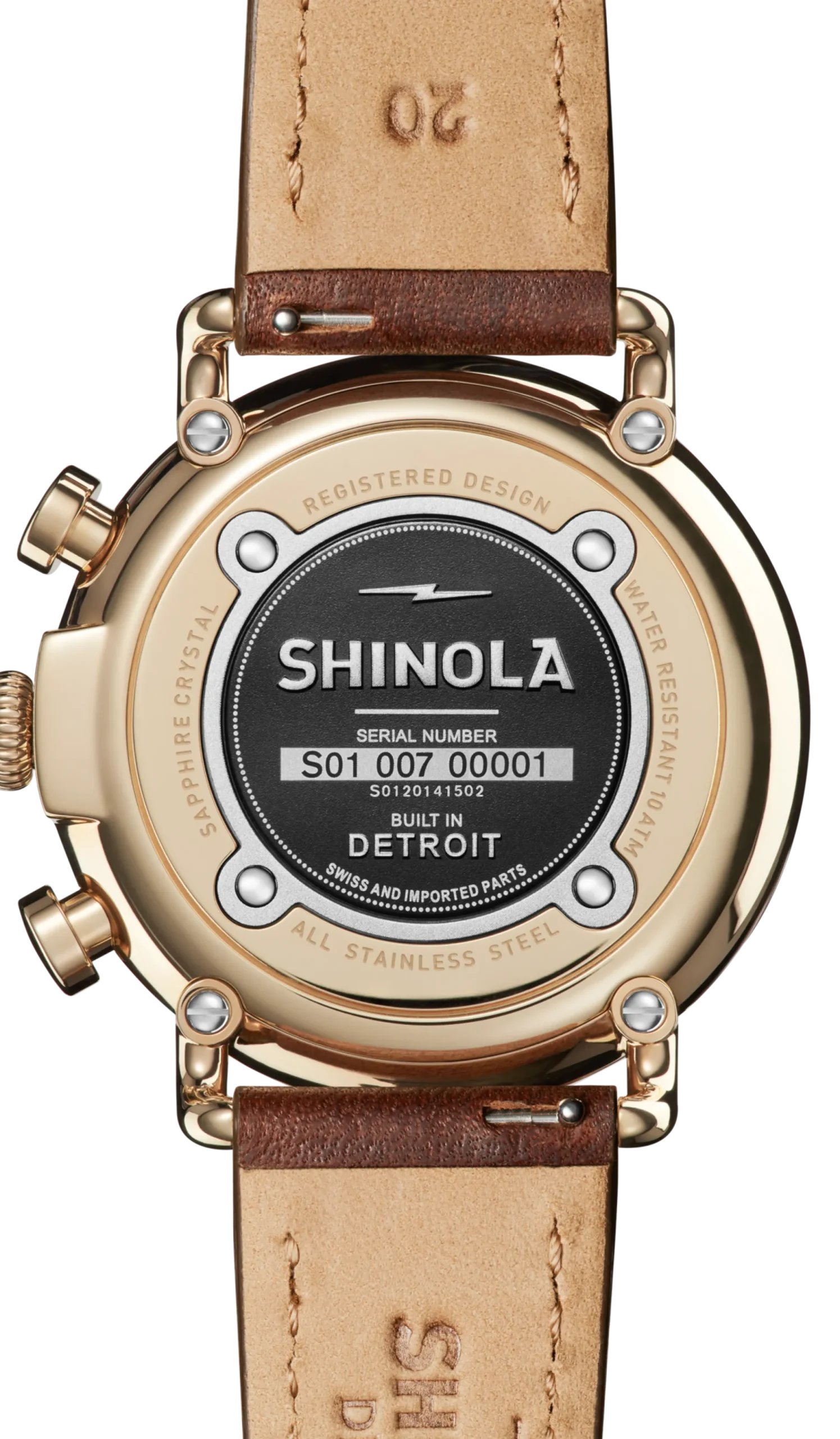 Sale Shinola Runwell Chronograph Watch Ivory