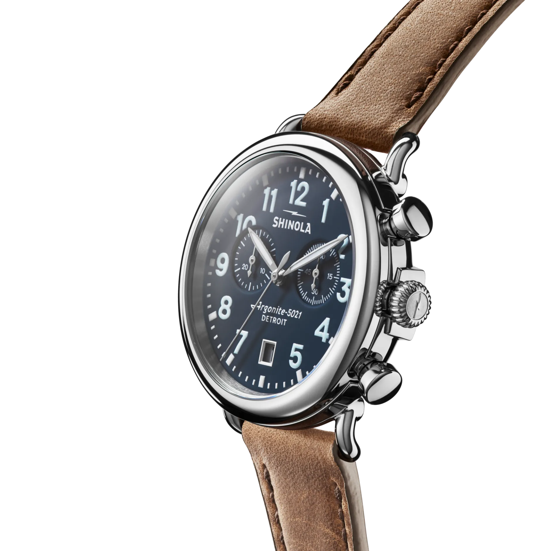 Shinola Runwell Chronograph Watch Midnight Blue
