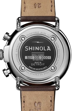 Best Shinola Runwell Chronograph Watch Silver