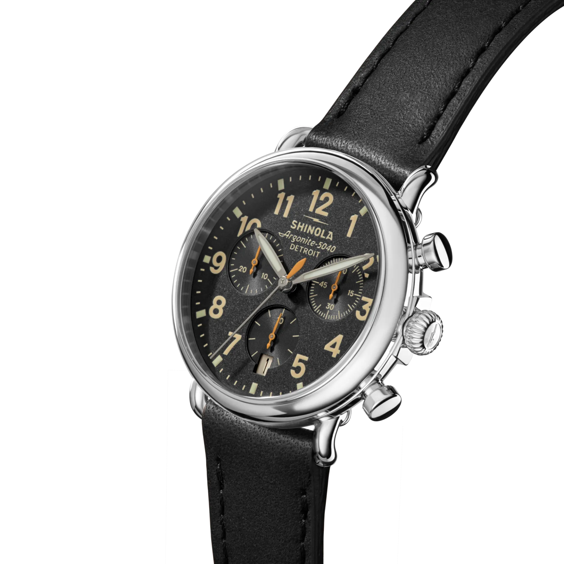 Online Shinola Runwell Chronograph Watch Black