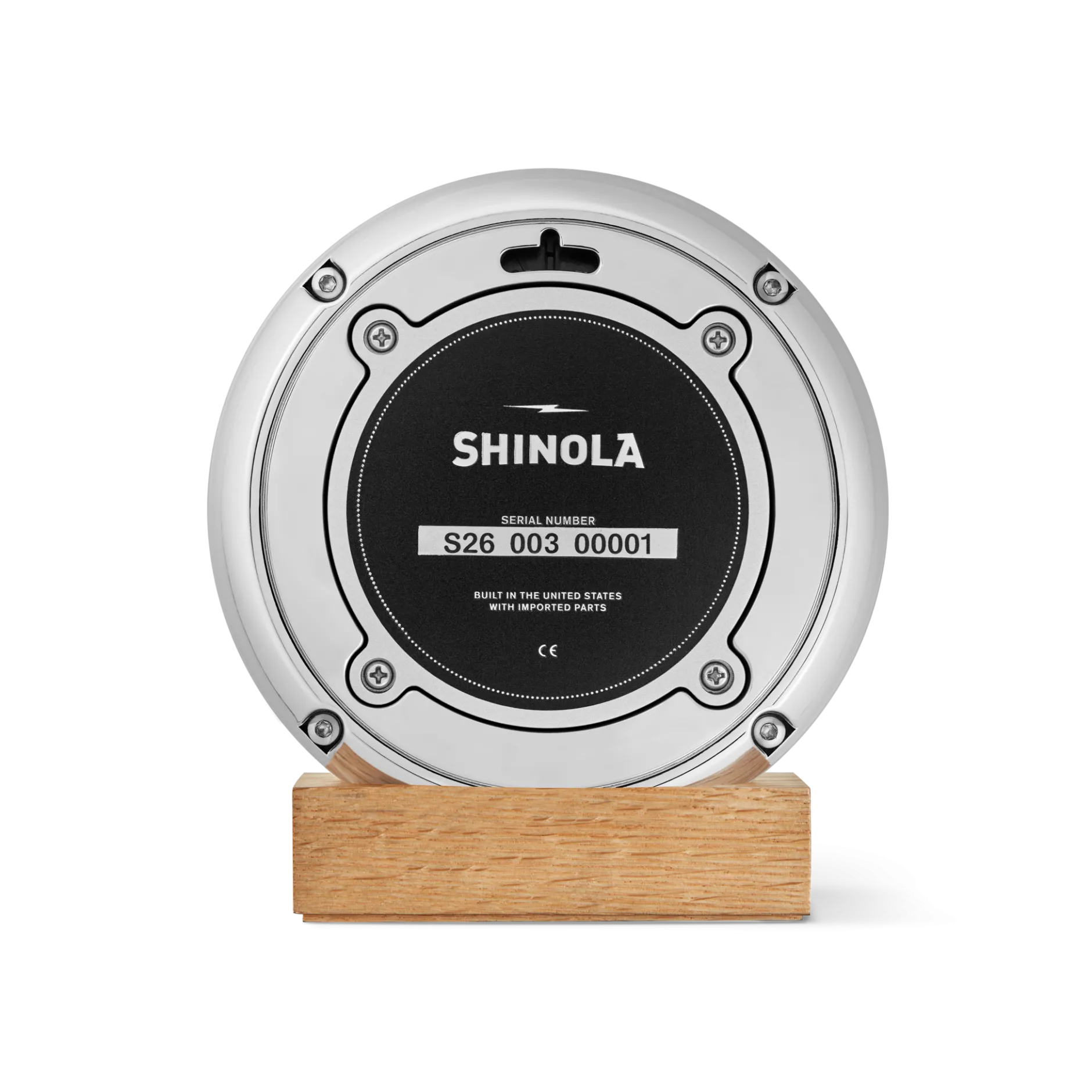 Hot Shinola 6" Runwell Clock Blue