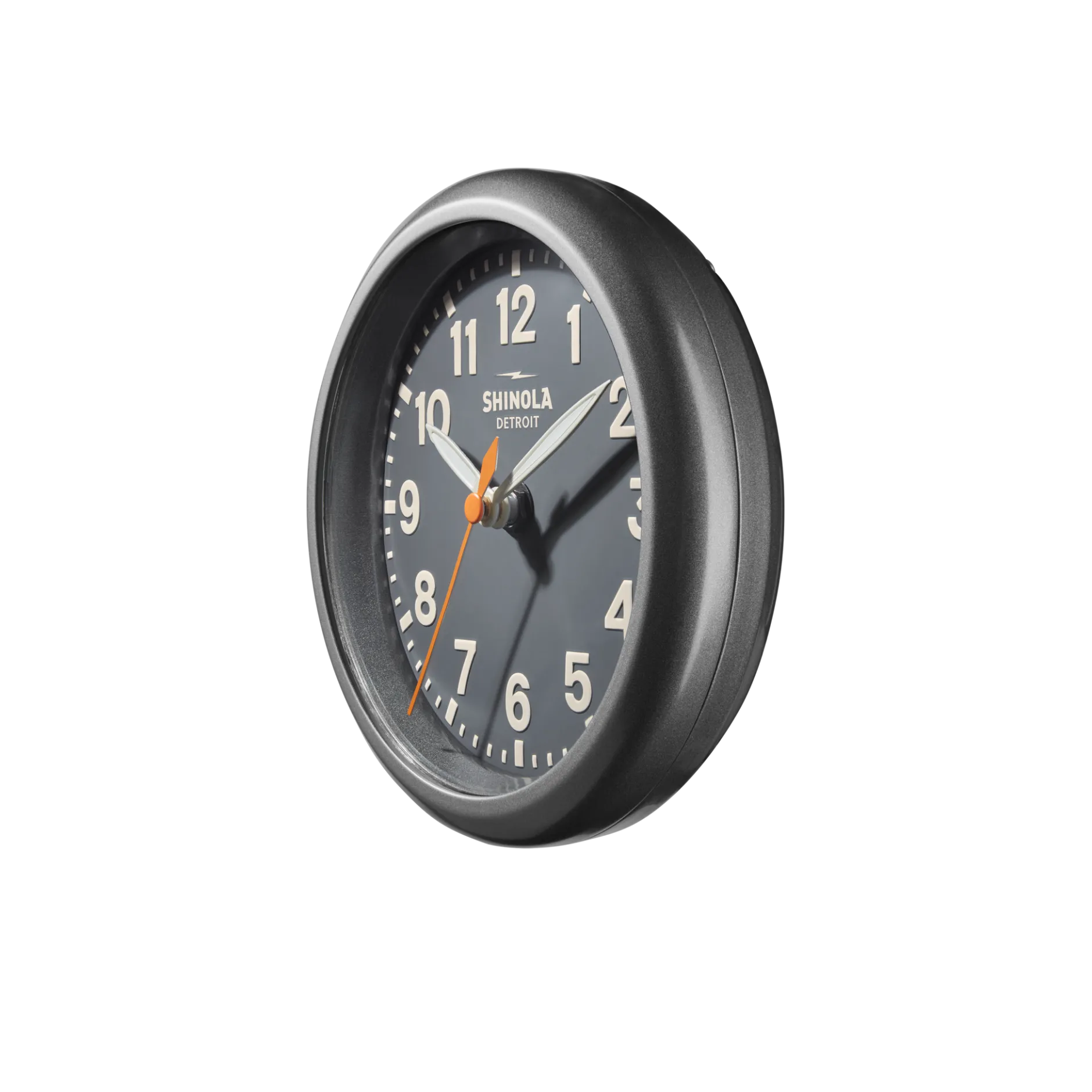 Online Shinola 6" Runwell Clock Dark Gray