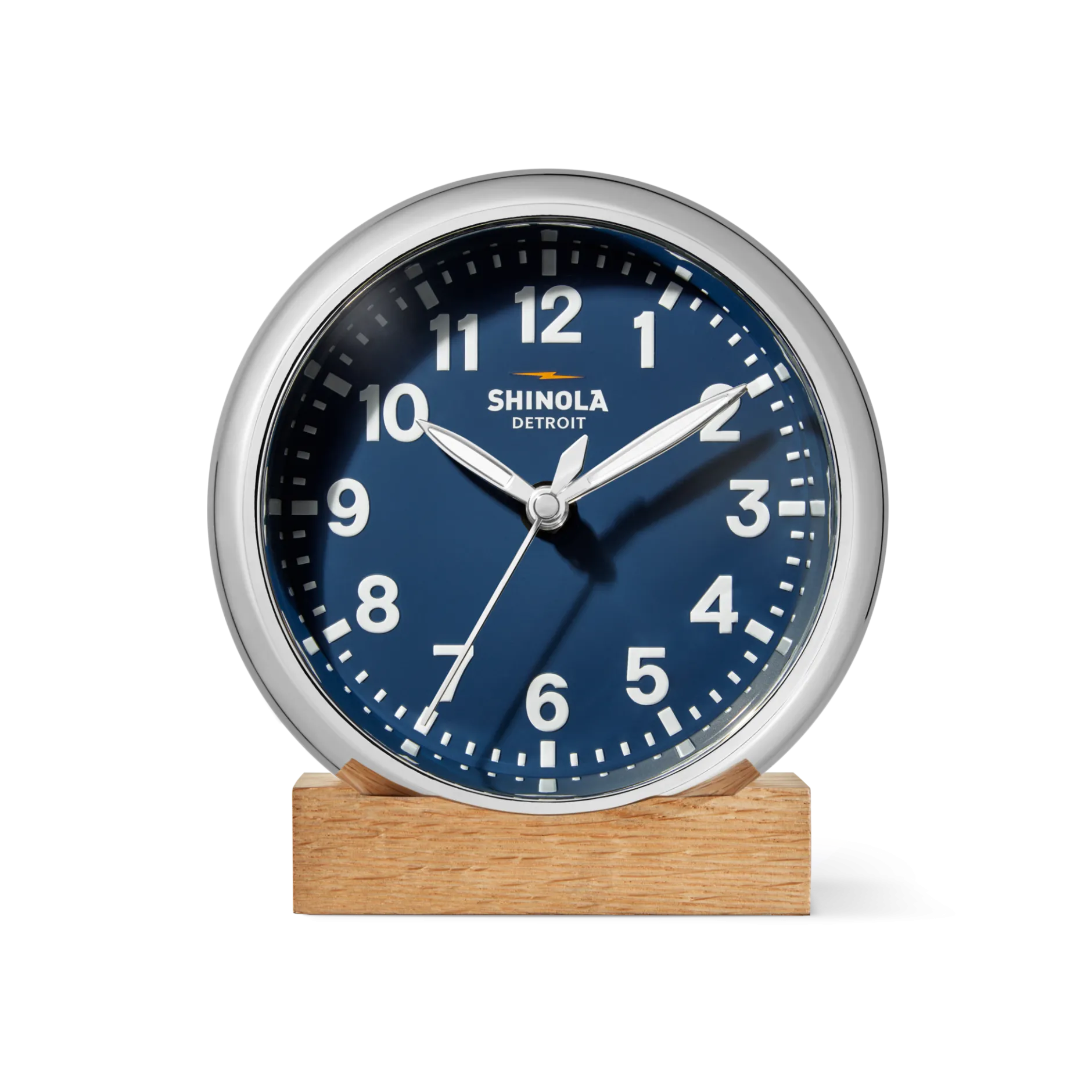 Clearance Shinola 6" Runwell Clock Navy