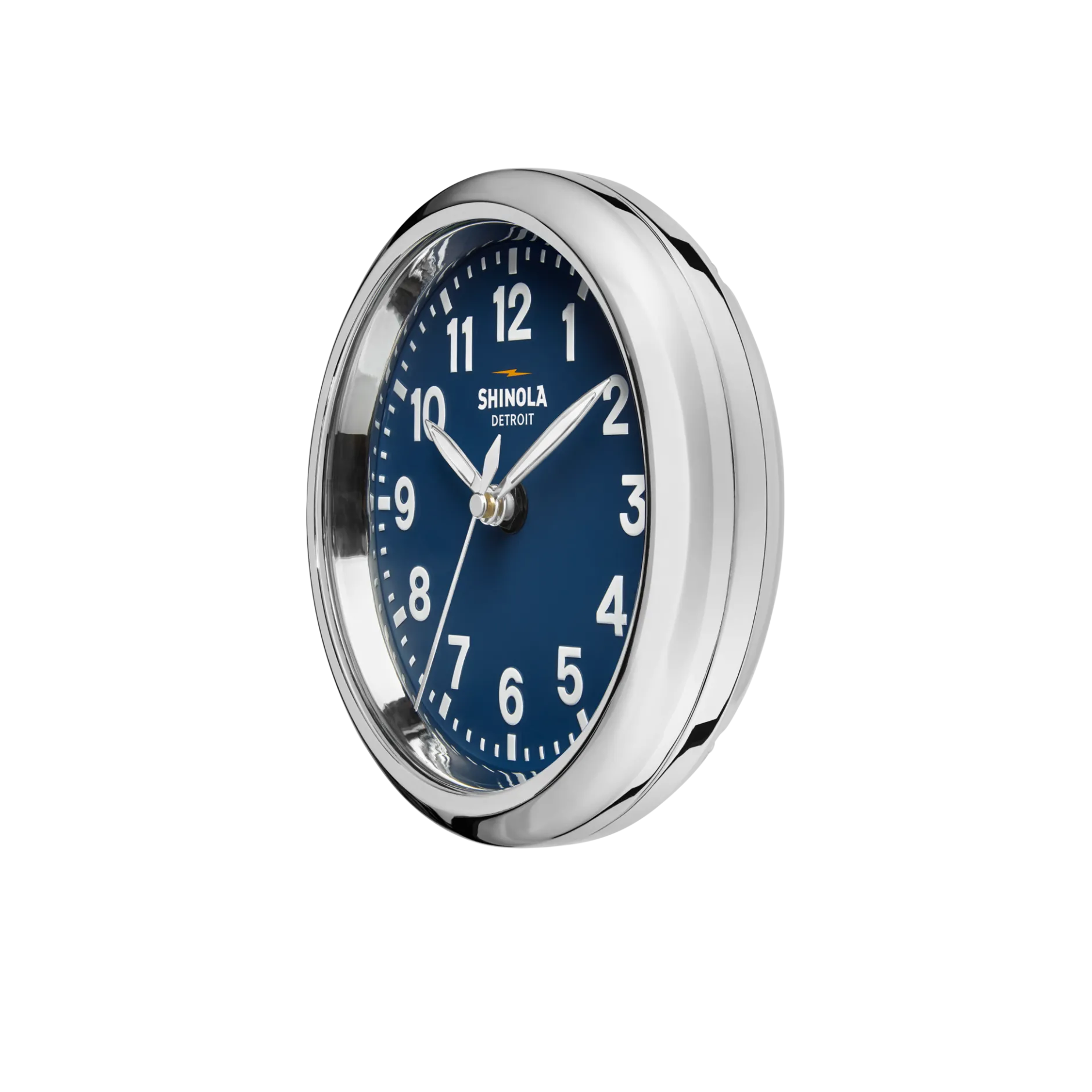 Clearance Shinola 6" Runwell Clock Navy