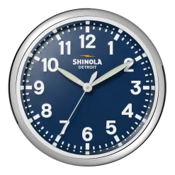 Hot Shinola 14" Runwell Clock Navy