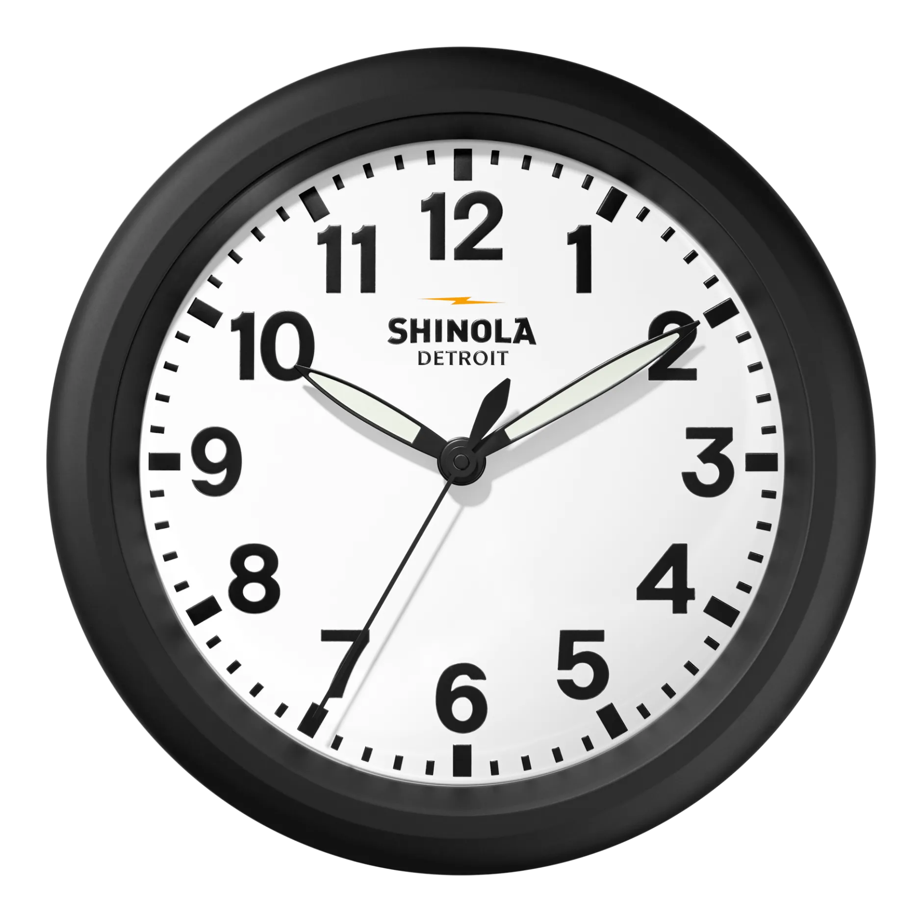 Sale Shinola 14" Runwell Clock White/Black