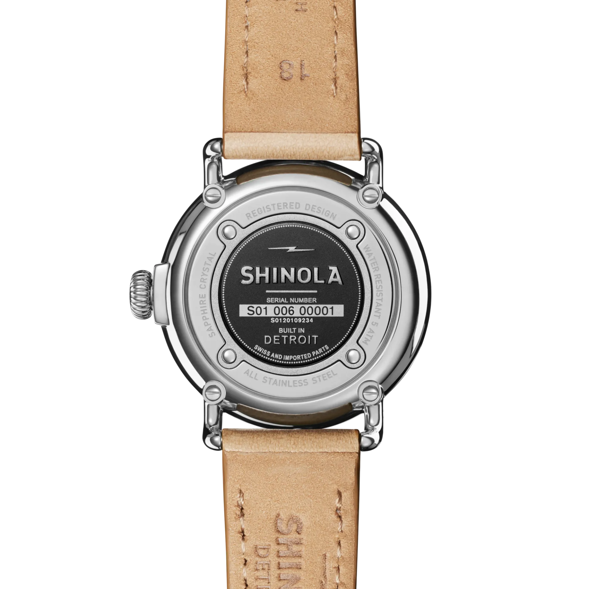 Clearance Shinola Runwell Coin Edge Watch