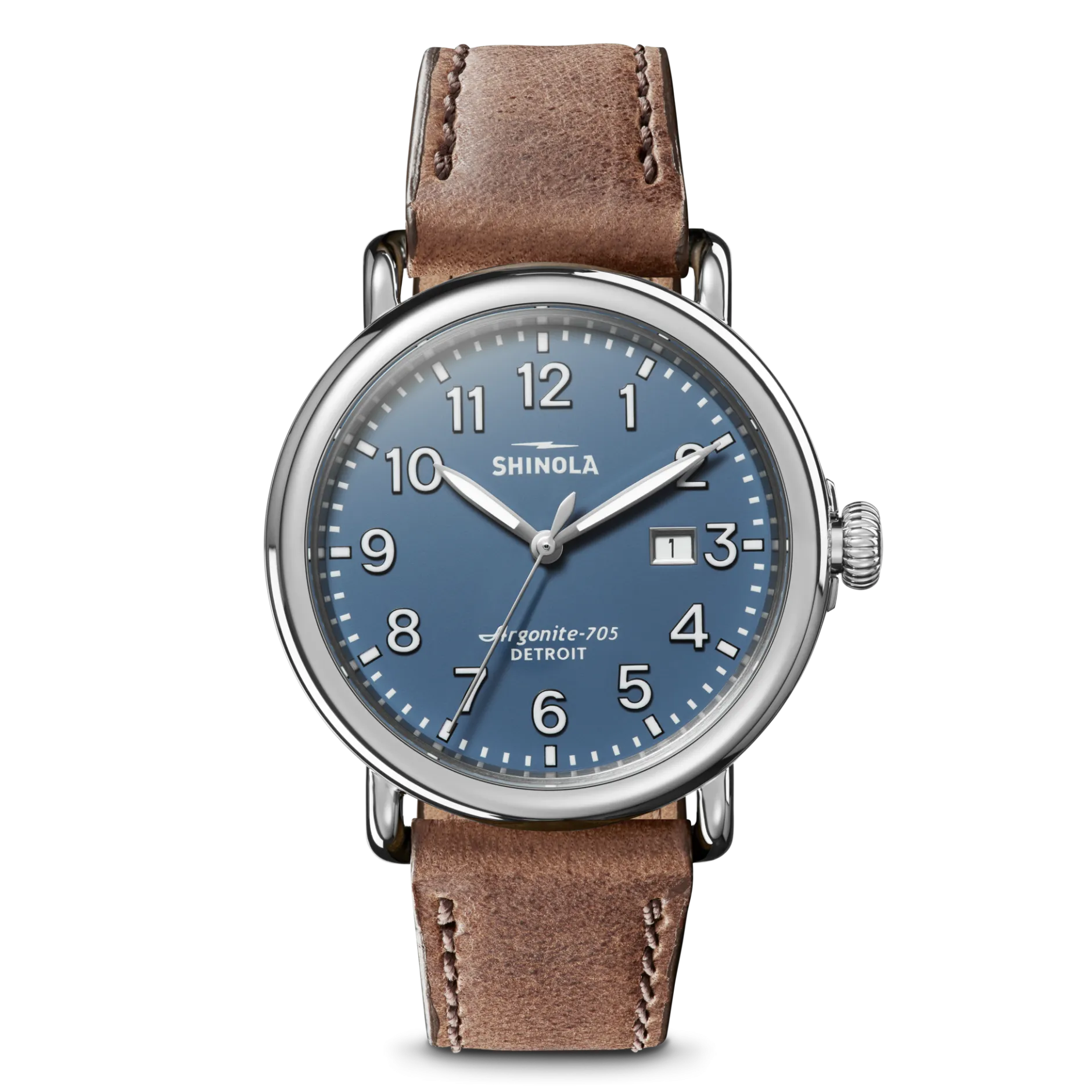 Online Shinola Runwell Date Watch Blue
