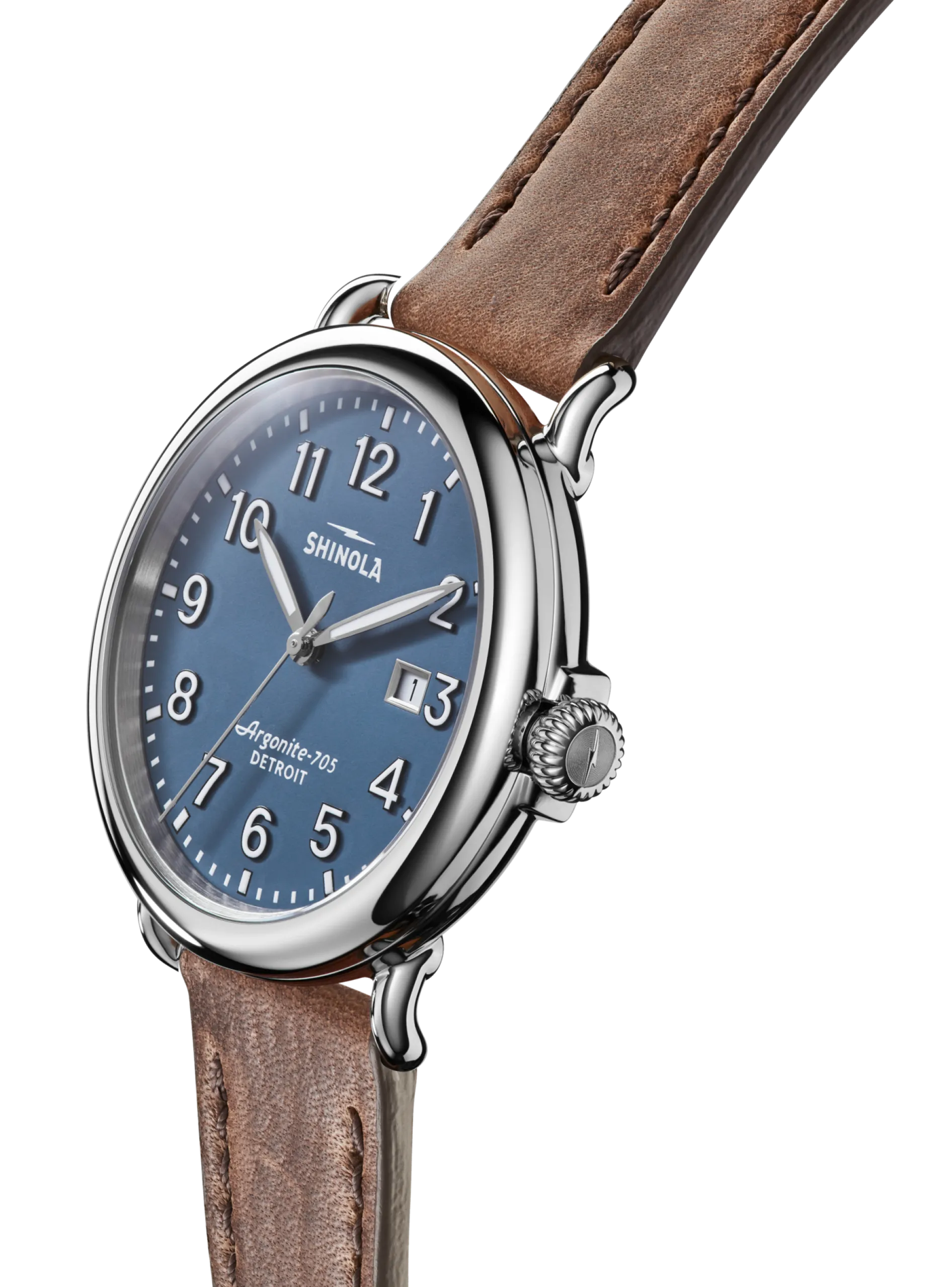 Online Shinola Runwell Date Watch Blue
