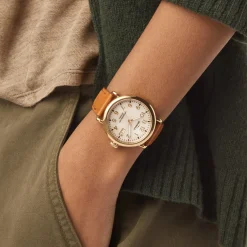 Shinola Runwell Date Watch White