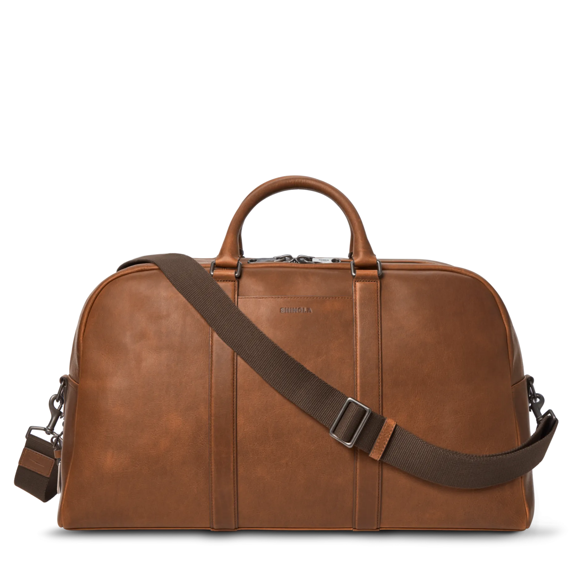 Clearance Shinola Runwell Duffle Bag Medium Brown