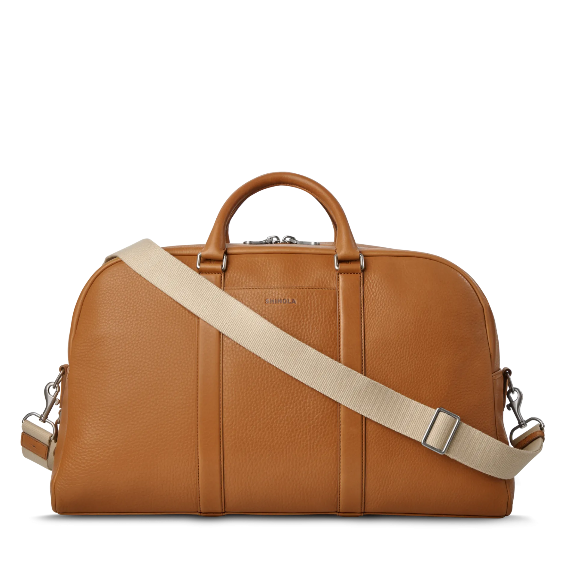 Shinola Runwell Duffle Bag Tan
