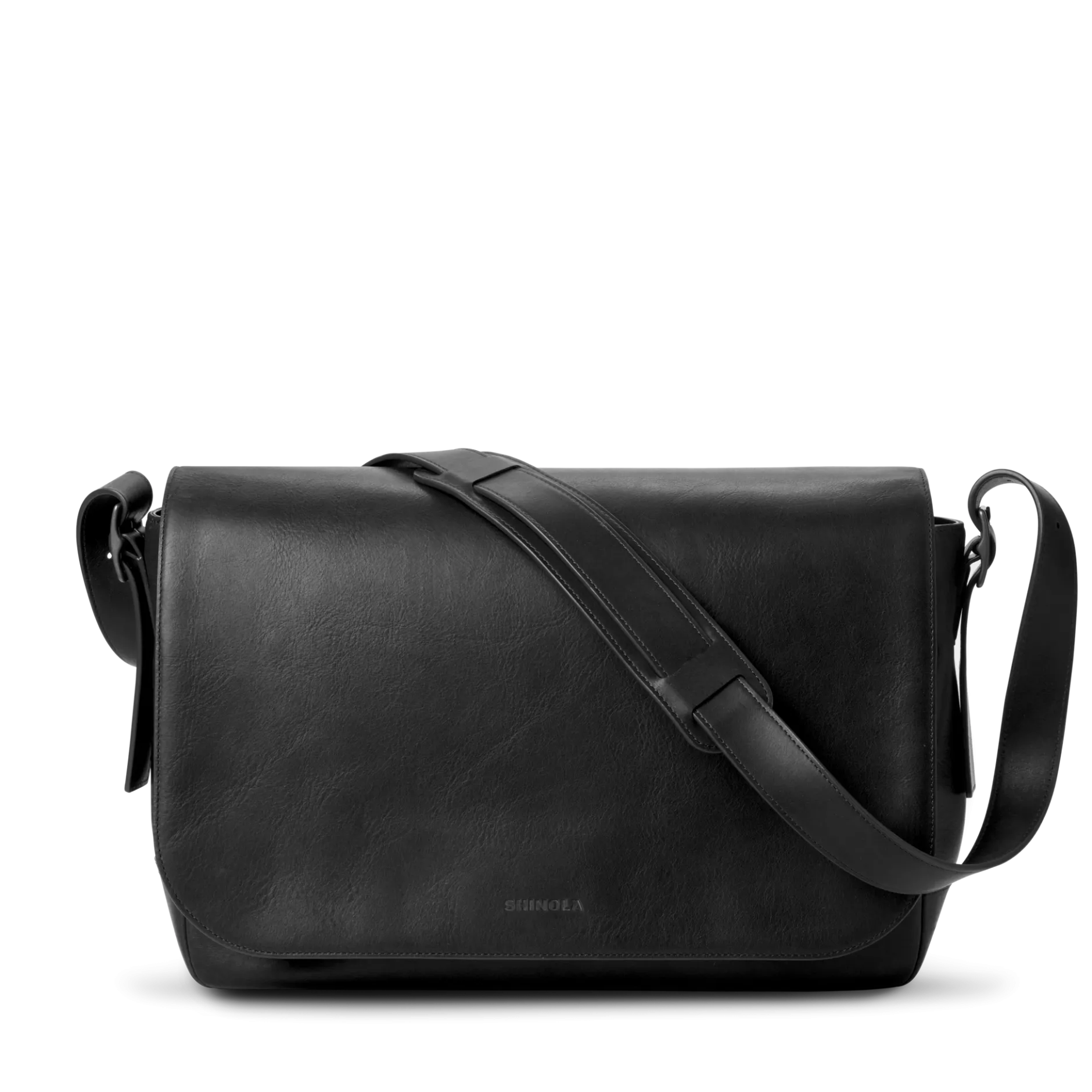 Outlet Shinola Runwell Messenger Bag Black
